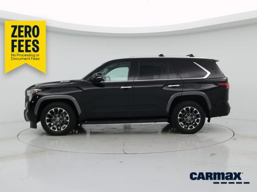 Black 2024 Toyota Sequoia Limited