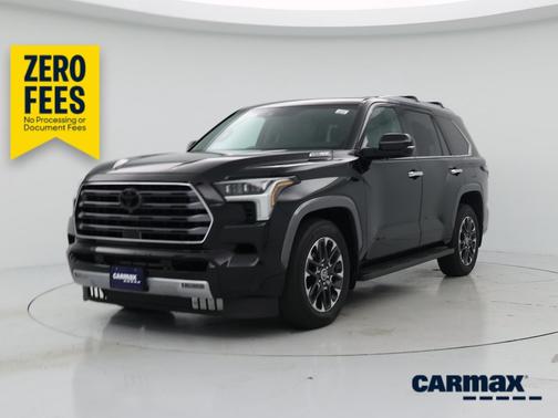 Black 2024 Toyota Sequoia Limited
