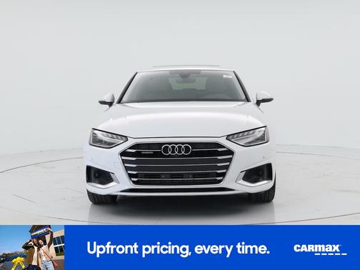 White 2022 Audi A4 Premium Plus