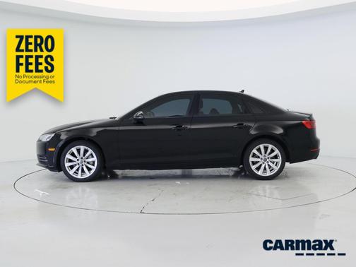 Black 2017 Audi A4 Premium