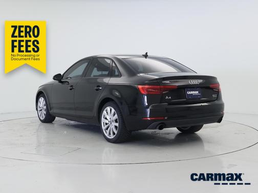 Black 2017 Audi A4 Premium
