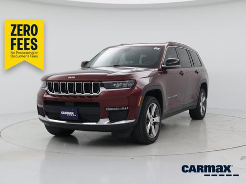 Burgundy 2021 Jeep Grand Cherokee L Limited
