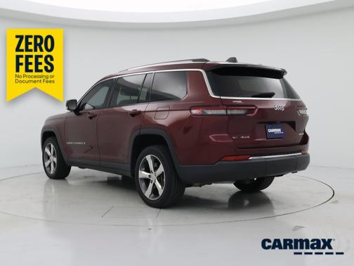 Burgundy 2021 Jeep Grand Cherokee L Limited