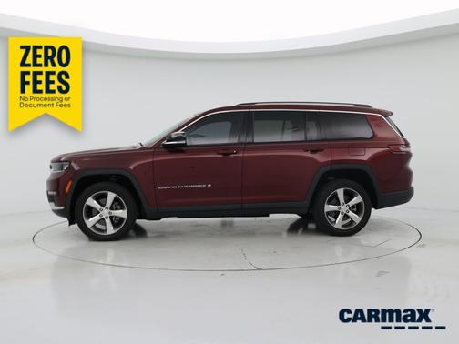 Burgundy 2021 Jeep Grand Cherokee L Limited