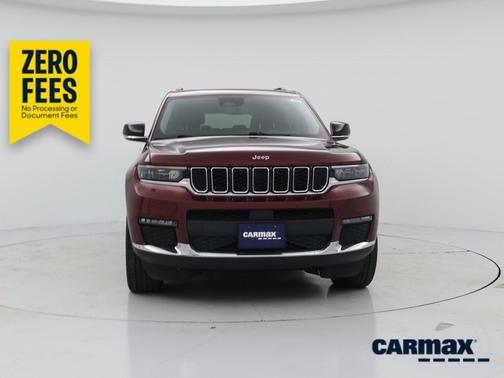 Burgundy 2021 Jeep Grand Cherokee L Limited