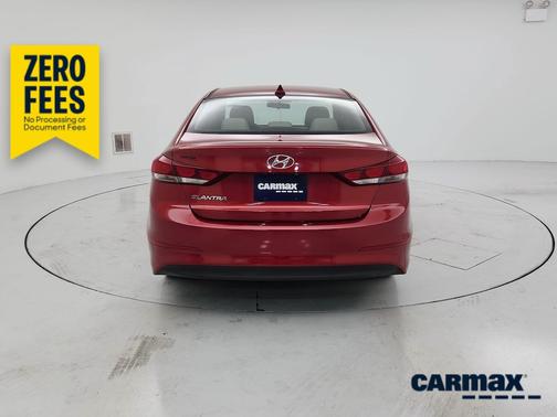 Burgundy 2017 Hyundai ELANTRA SE