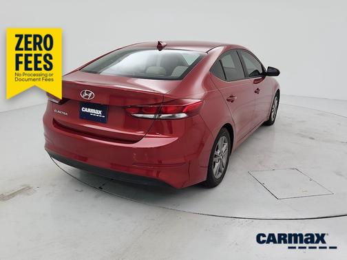 Burgundy 2017 Hyundai ELANTRA SE