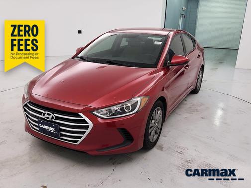 Burgundy 2017 Hyundai ELANTRA SE