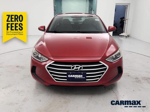 Burgundy 2017 Hyundai ELANTRA SE