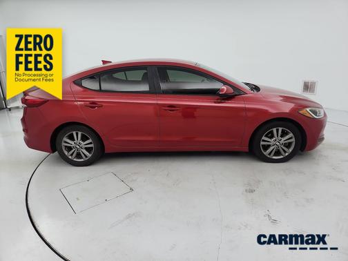 Burgundy 2017 Hyundai ELANTRA SE