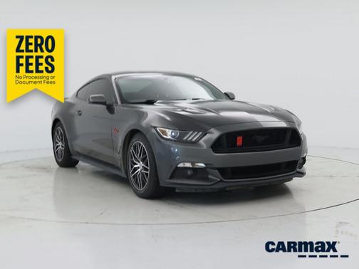 Gray 2017 Ford Mustang GT Premium
