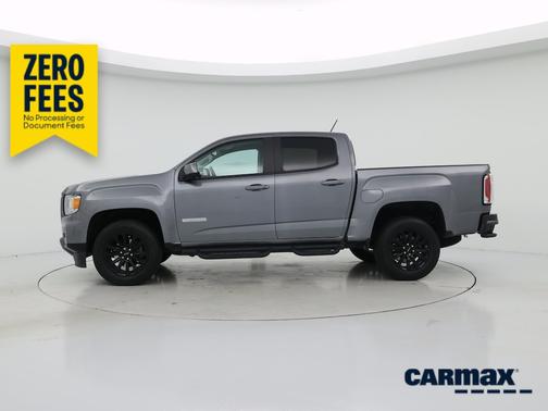 Gray 2022 GMC Canyon Elevation