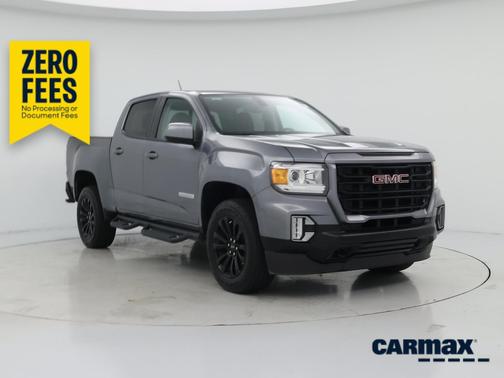 Gray 2022 GMC Canyon Elevation