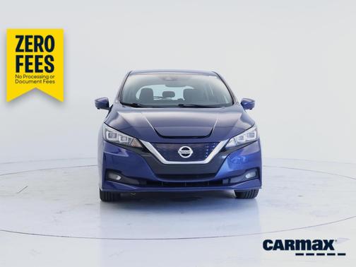 Blue 2022 Nissan Leaf SL PLUS