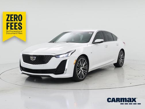 White 2023 Cadillac CT5 Premium Luxury