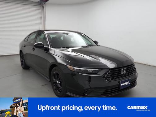 Black 2025 Honda Accord SE