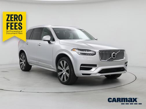 Silver 2021 Volvo XC90 Recharge Plug-In Hybrid T8 Inscription