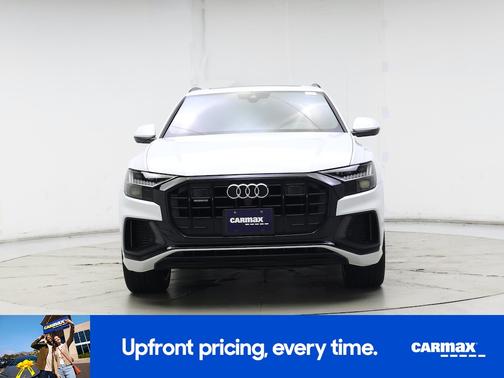 White 2021 Audi Q8 Premium Plus