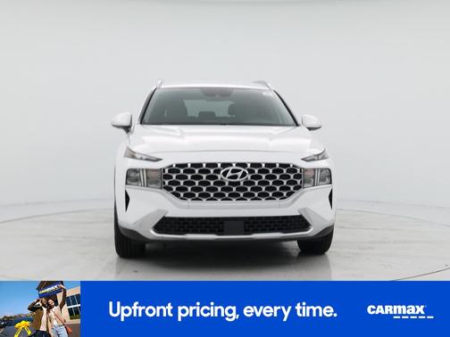 White 2021 Hyundai SANTA FE SEL