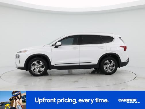White 2021 Hyundai SANTA FE SEL