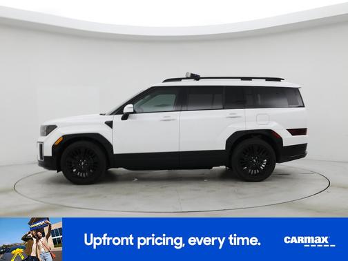 White 2025 Hyundai SANTA FE HEV Calligraphy