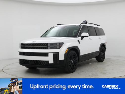 White 2025 Hyundai SANTA FE HEV Calligraphy