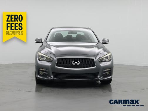 Gray 2017 INFINITI Q50 Premium