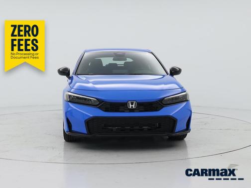 Blue 2026 Honda Civic Sport