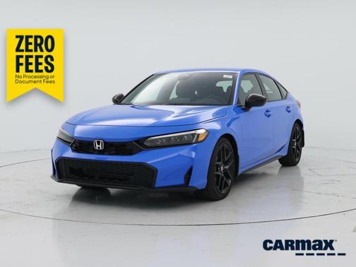 Blue 2026 Honda Civic Sport