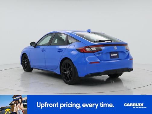 Blue 2026 Honda Civic Sport