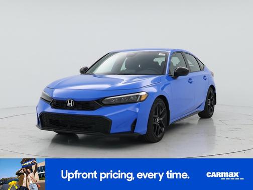 Blue 2026 Honda Civic Sport