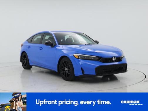 Blue 2026 Honda Civic Sport