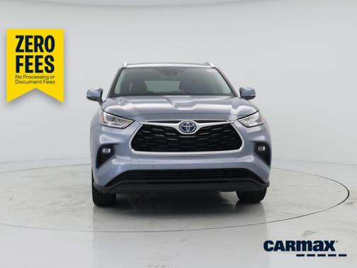 Blue 2023 Toyota Highlander Hybrid Limited