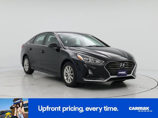 Black 2019 Hyundai SONATA SE