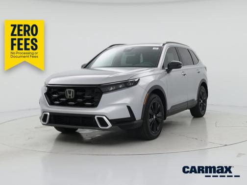 Gray 2025 Honda CR-V Hybrid Sport Touring