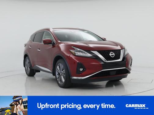 Red 2021 Nissan Murano Platinum