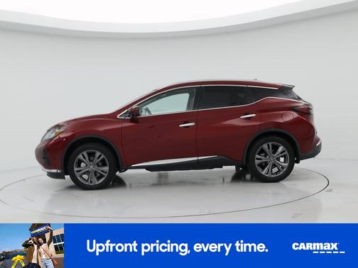 Red 2021 Nissan Murano Platinum