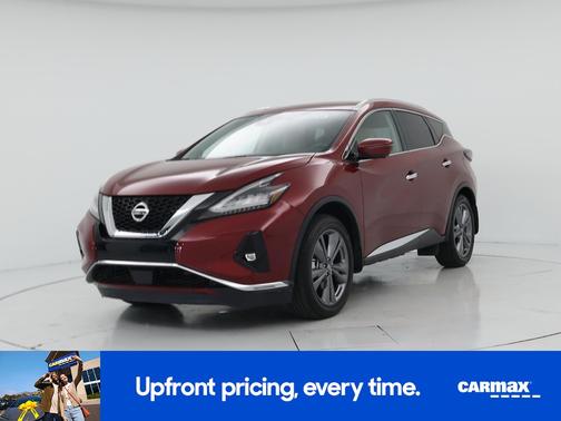 Red 2021 Nissan Murano Platinum