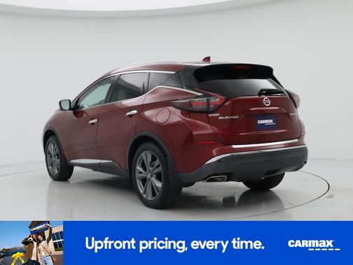 Red 2021 Nissan Murano Platinum