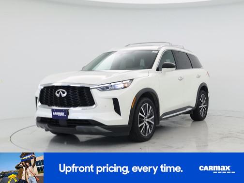 White 2023 INFINITI QX60 Sensory