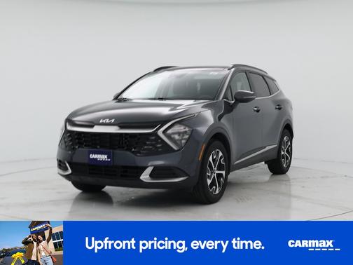 Gray 2023 Kia Sportage Hybrid EX