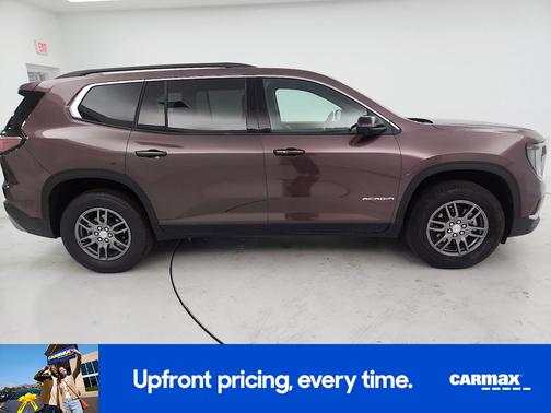 Burgundy 2025 GMC Acadia Elevation