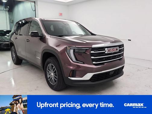 Burgundy 2025 GMC Acadia Elevation