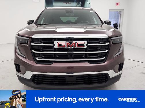 Burgundy 2025 GMC Acadia Elevation