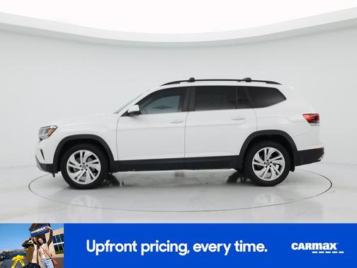 White 2021 Volkswagen Atlas SE w/Tech
