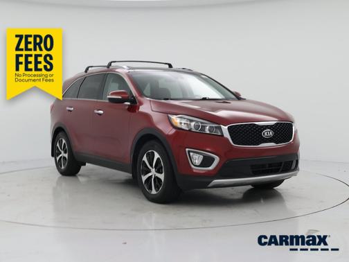 Red 2017 Kia Sorento EX