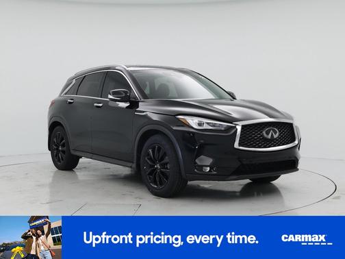 Black 2021 INFINITI QX50 Essential