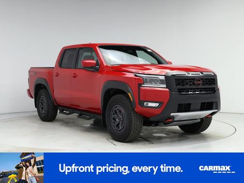 Red 2025 Nissan Frontier PRO-4X