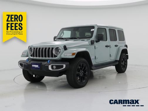 Green 2024 Jeep Wrangler 4xe Sahara