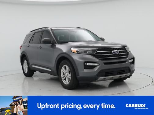 Gray 2021 Ford Explorer XLT